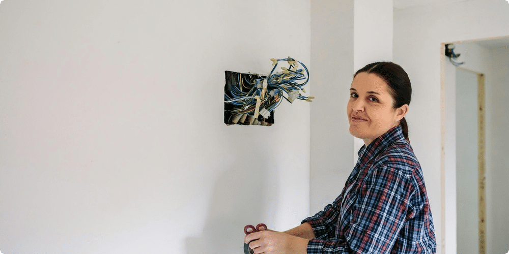 Installation d'une caméra de recul filaire
